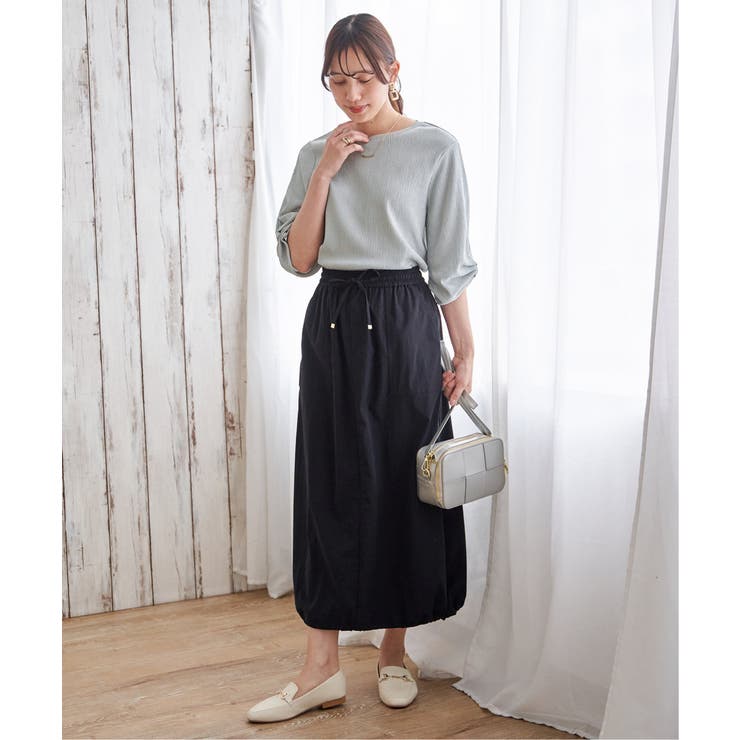 ジャガードホイップスリーブプルオーバー | ikka  | 詳細画像16 