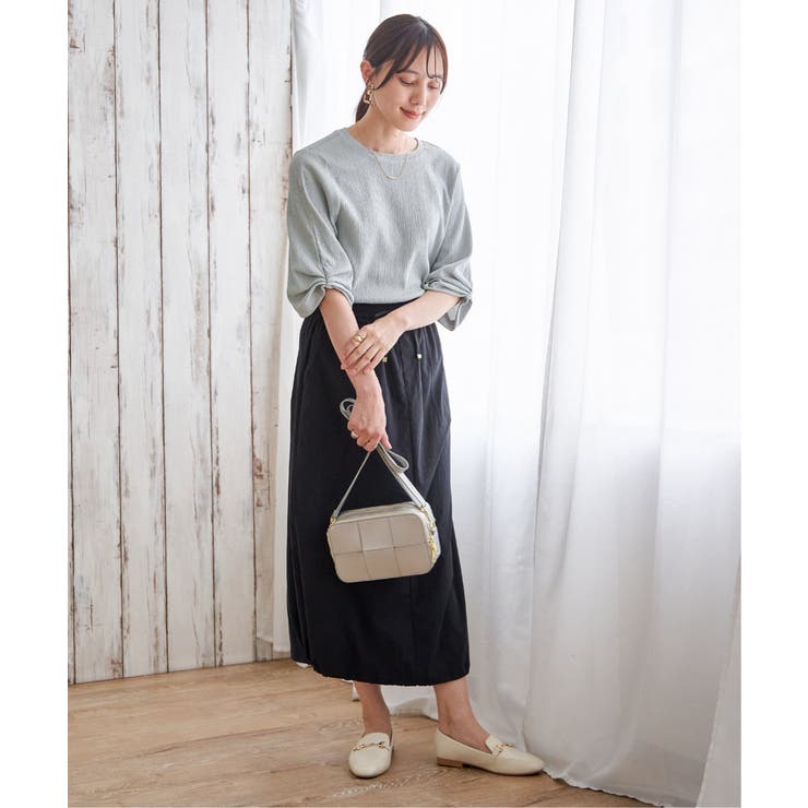 ジャガードホイップスリーブプルオーバー | ikka  | 詳細画像17 