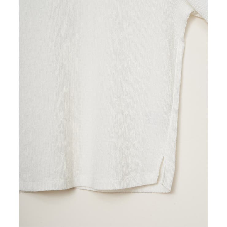 ジャガードホイップスリーブプルオーバー | ikka  | 詳細画像23 