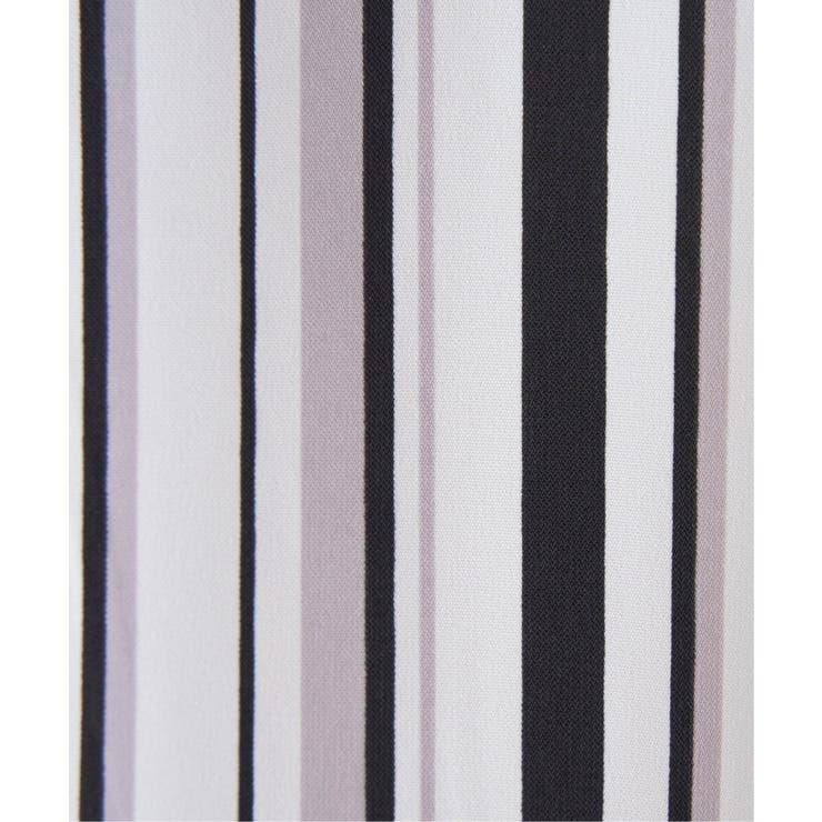 マルチストライプ半袖ブラウス | ikka  | 詳細画像18