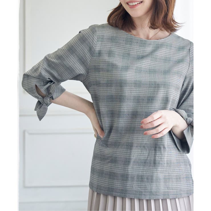 袖リボンブラウス | ikka  | 詳細画像2 