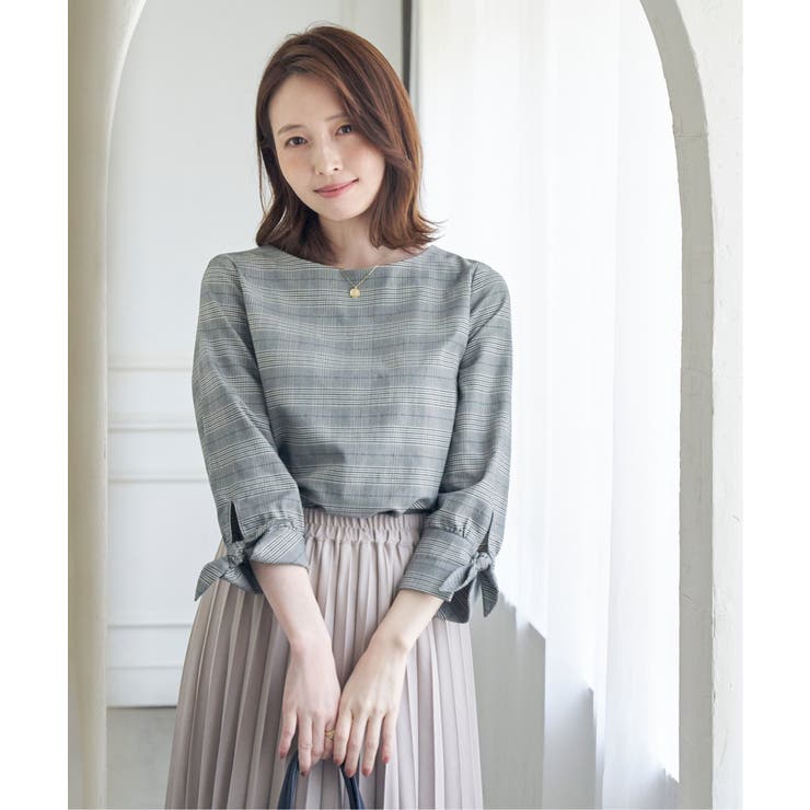 袖リボンブラウス | ikka  | 詳細画像3 