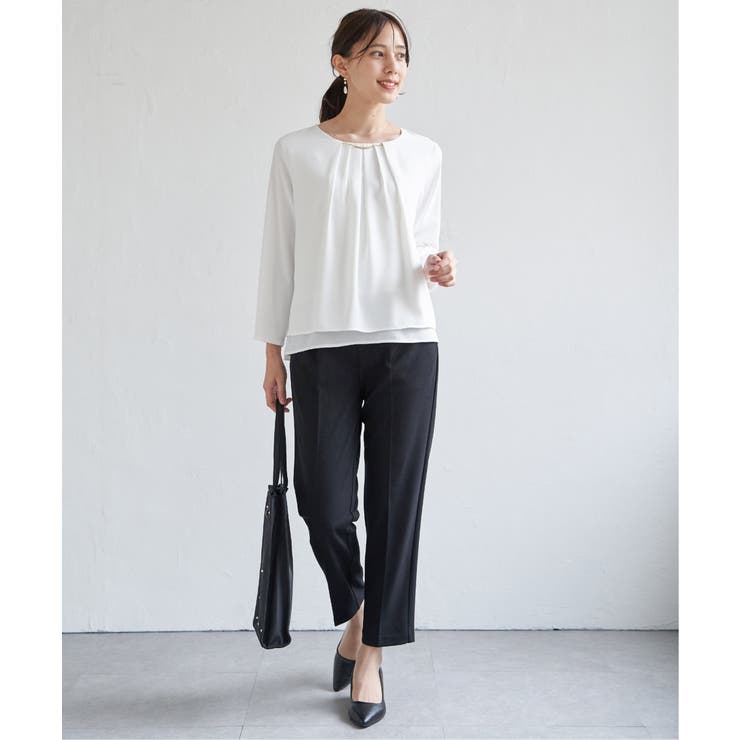 チャームデザインブラウス | ikka  | 詳細画像13 