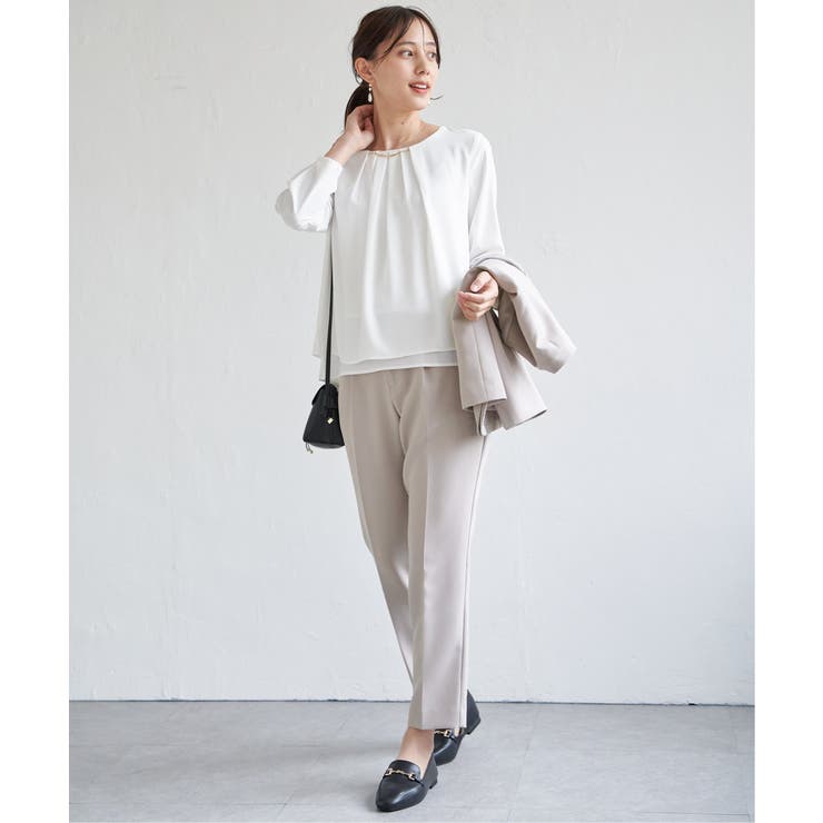 チャームデザインブラウス | ikka  | 詳細画像16 