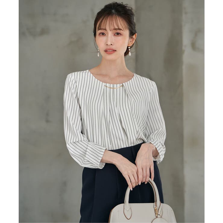 チャームデザインブラウス | ikka  | 詳細画像20 