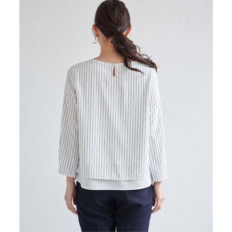 チャームデザインブラウス | ikka  | 詳細画像31 