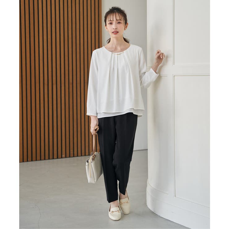 チャームデザインブラウス | ikka  | 詳細画像6 