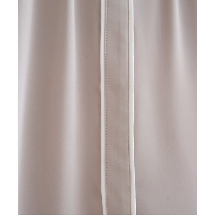 ジョーゼットバイカラーブラウス | ikka  | 詳細画像20 