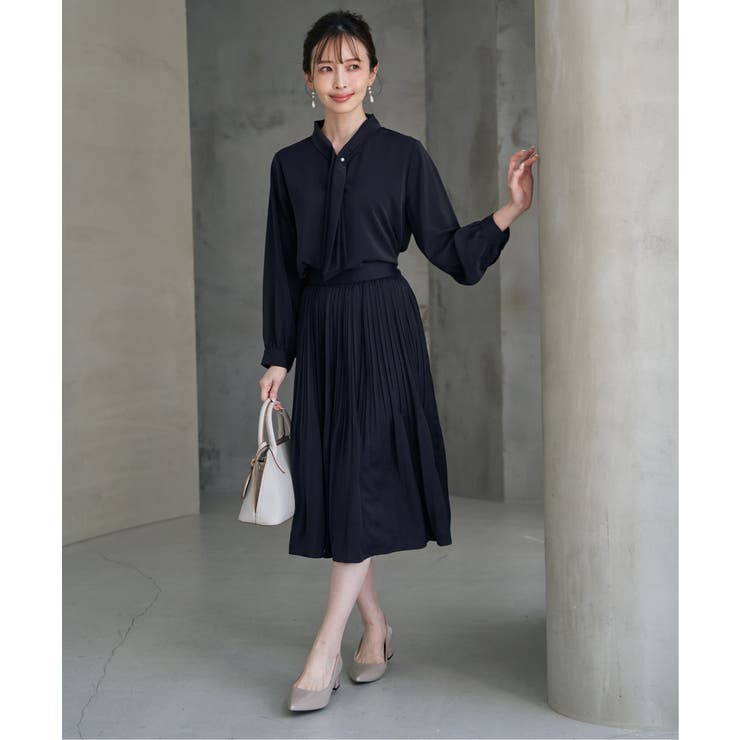 ボータイデザインブラウス | ikka  | 詳細画像22 