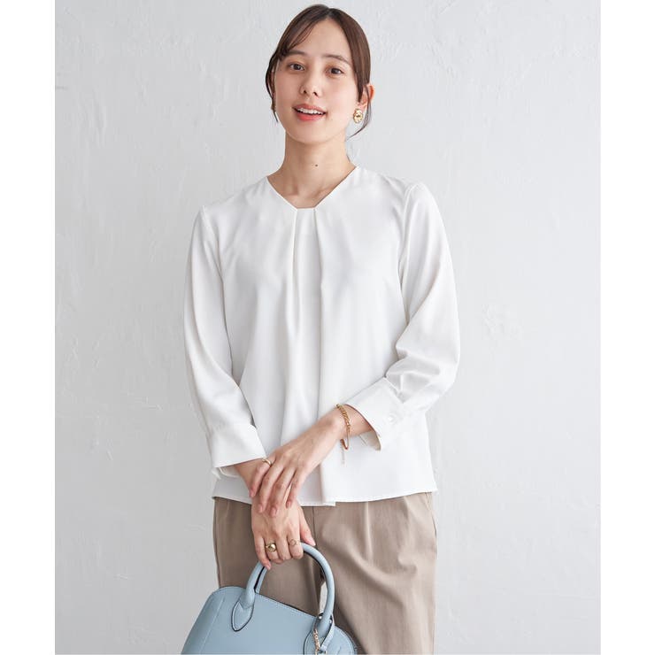 3WAYボウタイ付きブラウス | ikka  | 詳細画像9 