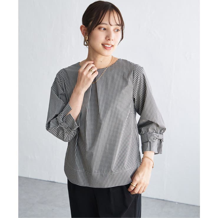 2WAY袖リボンブラウス | ikka  | 詳細画像8 