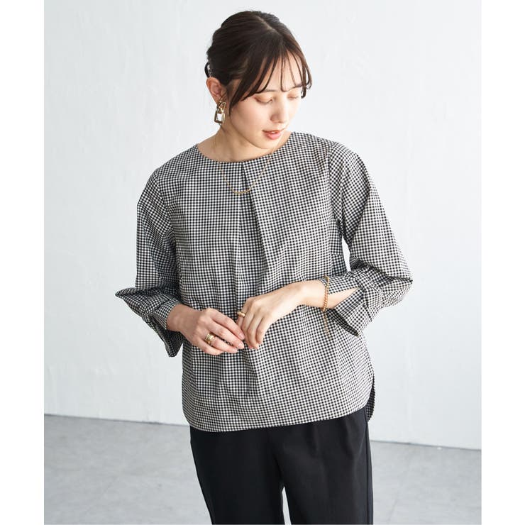 2WAY袖リボンブラウス | ikka  | 詳細画像11 