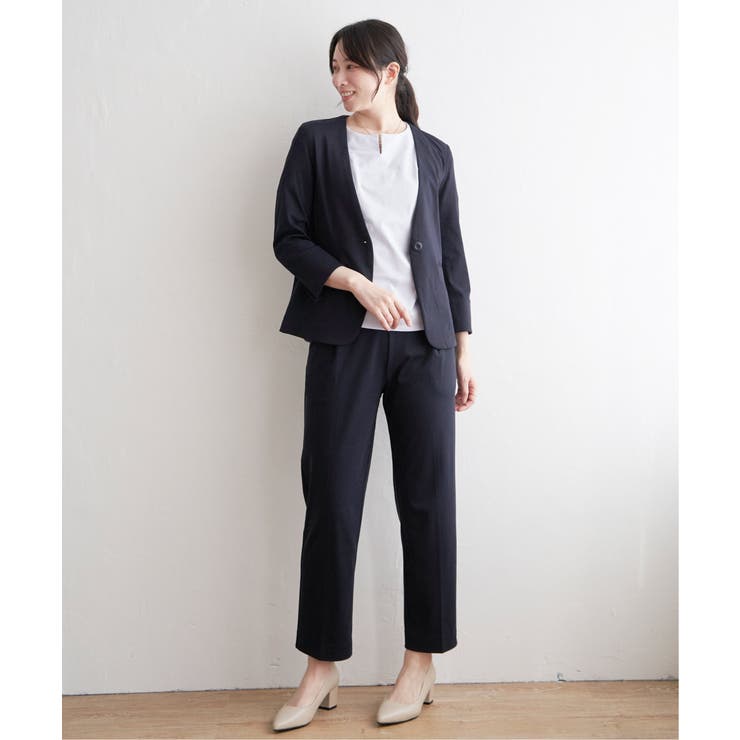 【セットアップ対応】GOKU楽ストレッチパンツ | ikka  | 詳細画像10 