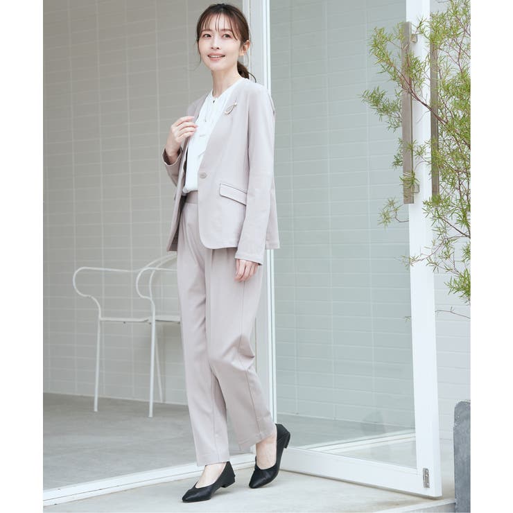 【セットアップ対応】GOKU楽ワークポンチテーパードパンツ | ikka  | 詳細画像5 