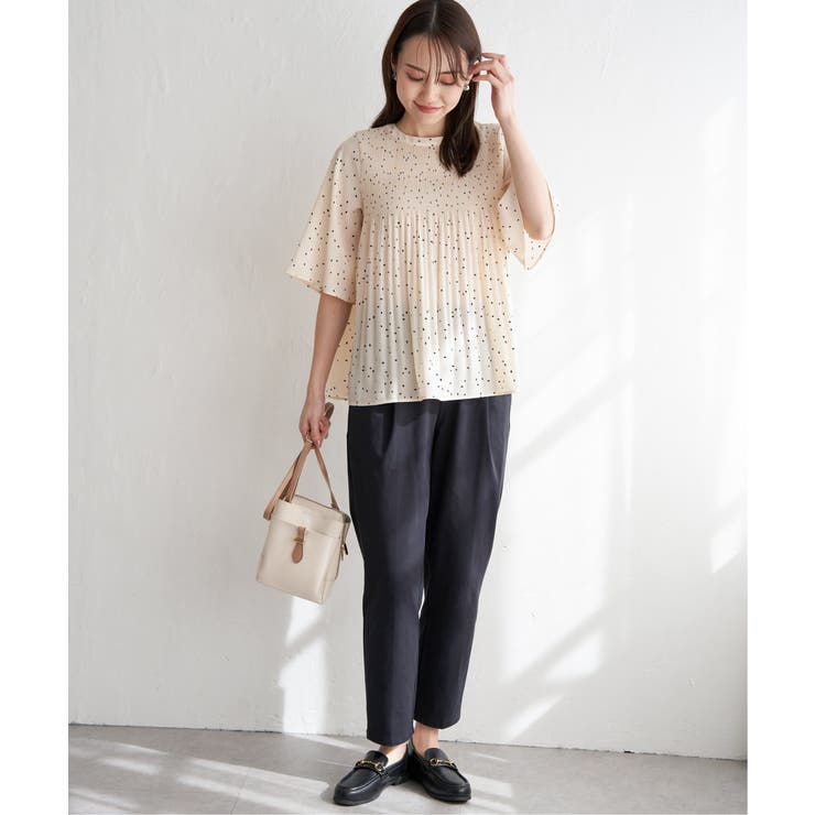 【セットアップ対応】GOKU楽ワークテーパードパンツ  | ikka  | 詳細画像9 