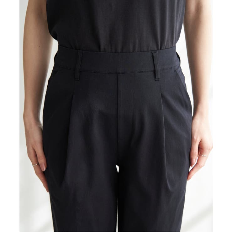 【セットアップ対応】GOKU楽ワークテーパードパンツ  | ikka  | 詳細画像10 