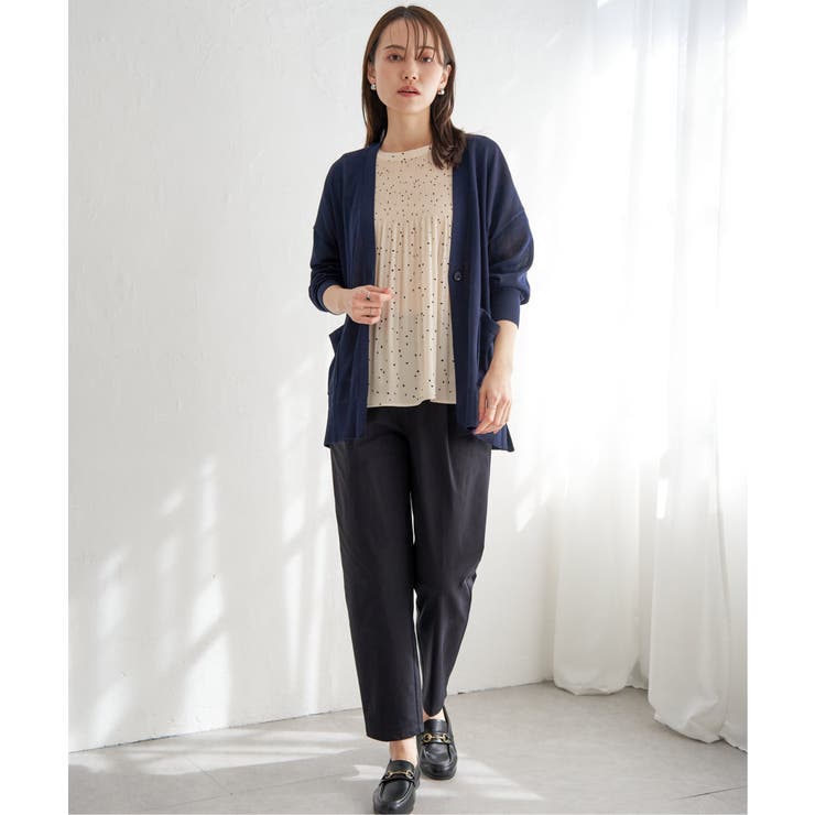 【セットアップ対応】GOKU楽ワークテーパードパンツ  | ikka  | 詳細画像7 