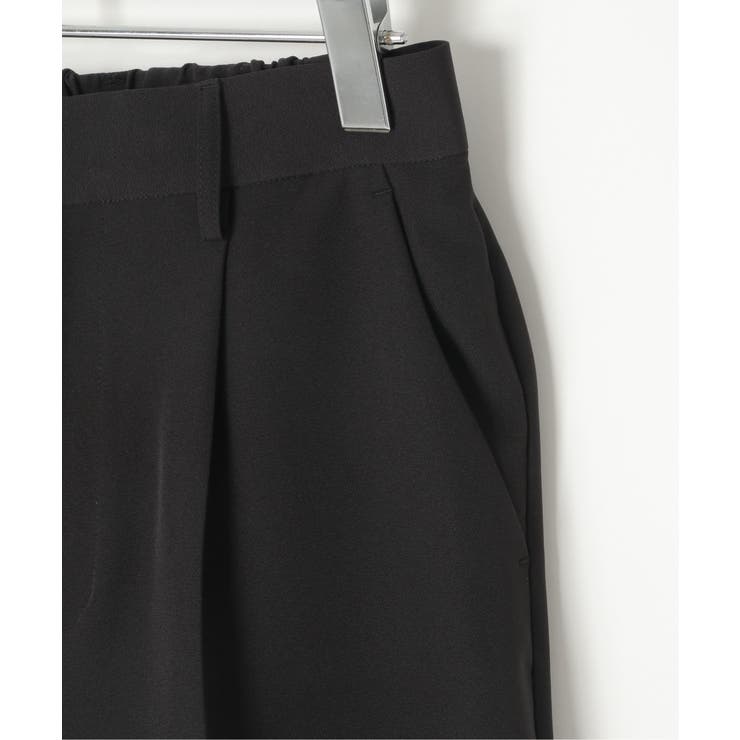 【洗濯機で洗える／セットアップ対応】ウォッシャブルワイドパンツ | ikka  | 詳細画像25 