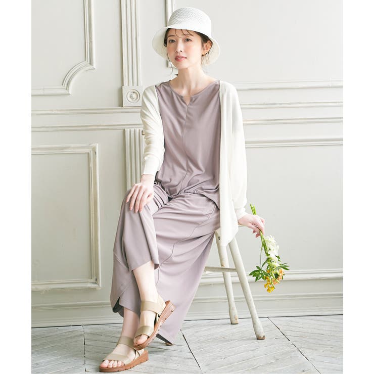 【セットアップ対応】GOKU楽さらっとリラックスパンツ | ikka  | 詳細画像7 