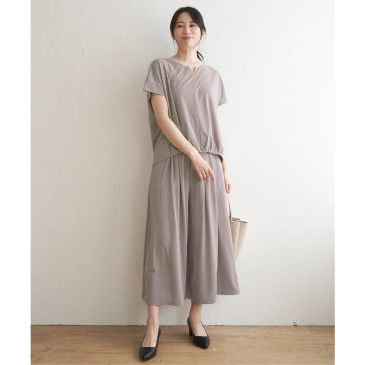 【セットアップ対応】GOKU楽さらっとリラックスパンツ | ikka  | 詳細画像11 