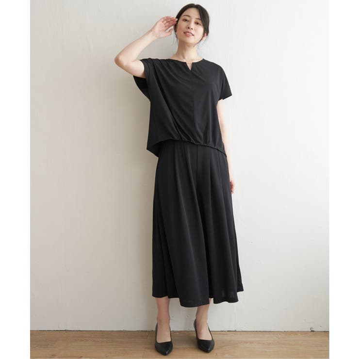 【セットアップ対応】GOKU楽さらっとリラックスパンツ | ikka  | 詳細画像13 