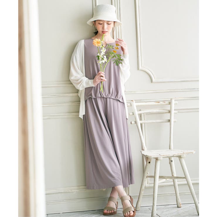 【セットアップ対応】GOKU楽さらっとリラックスパンツ | ikka  | 詳細画像5 