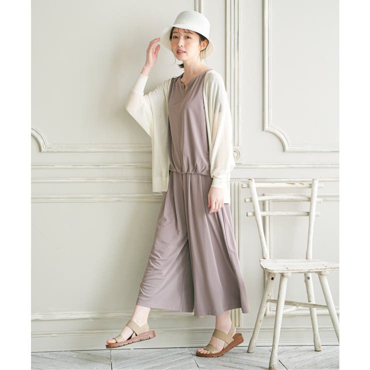 【セットアップ対応】GOKU楽さらっとリラックスパンツ | ikka  | 詳細画像6 