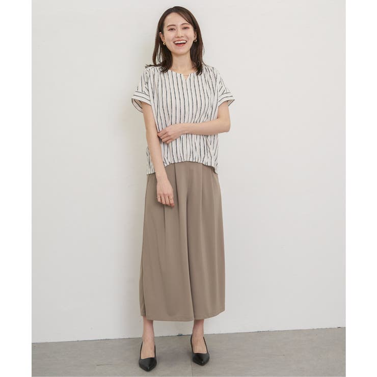 【接触冷感／セットアップ対応】GOKU楽冷感さらっとパンツ | ikka  | 詳細画像15 