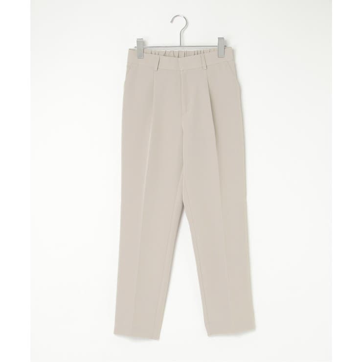 【洗濯機で洗える／セットアップ対応】ウォッシャブルテーパードパンツ | ikka  | 詳細画像37 