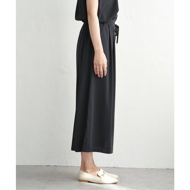 【セットアップ対応】GOKU楽冷感スリットガウチョ | ikka  | 詳細画像12 