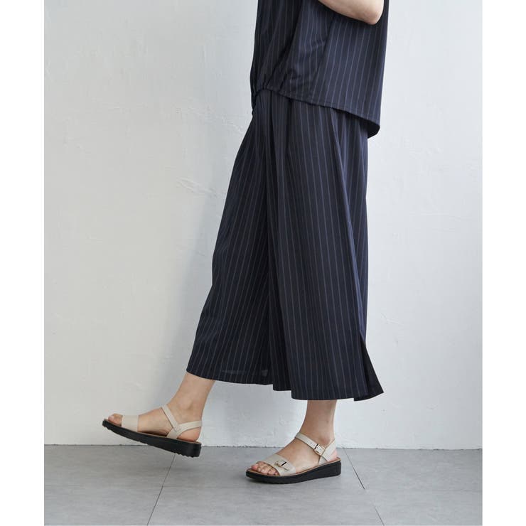 【セットアップ対応】GOKU楽冷感スリットガウチョ | ikka  | 詳細画像6 