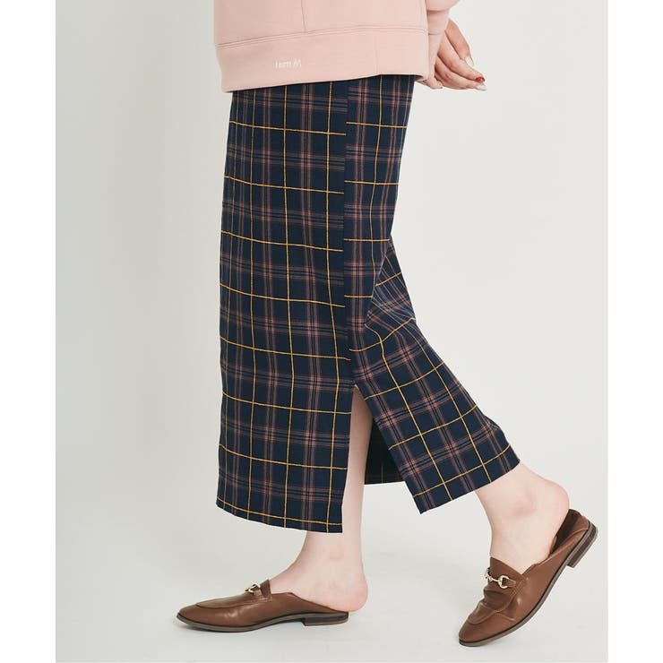 √M ルートエム スリットスカート | ikka  | 詳細画像1 