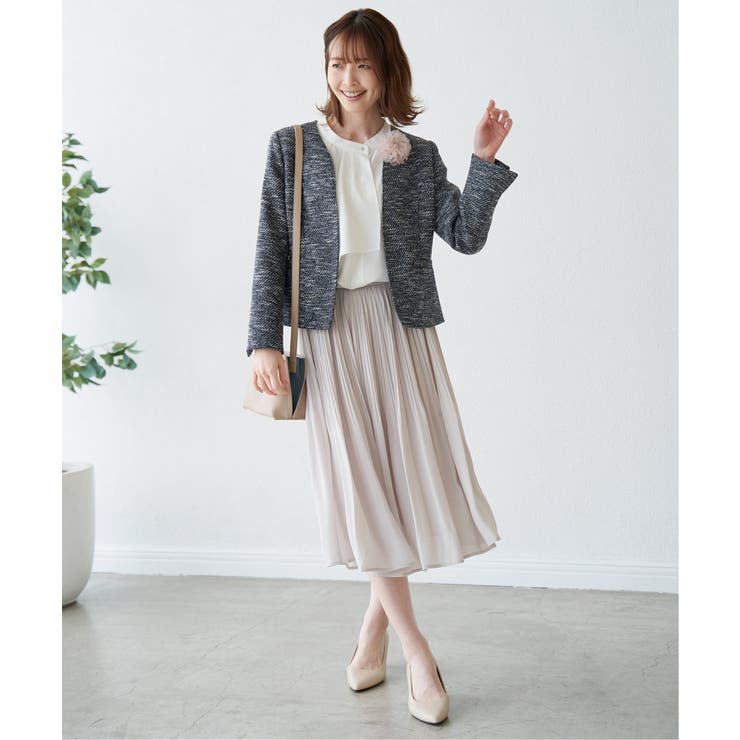 シフォンプリーツスカート | ikka  | 詳細画像4 