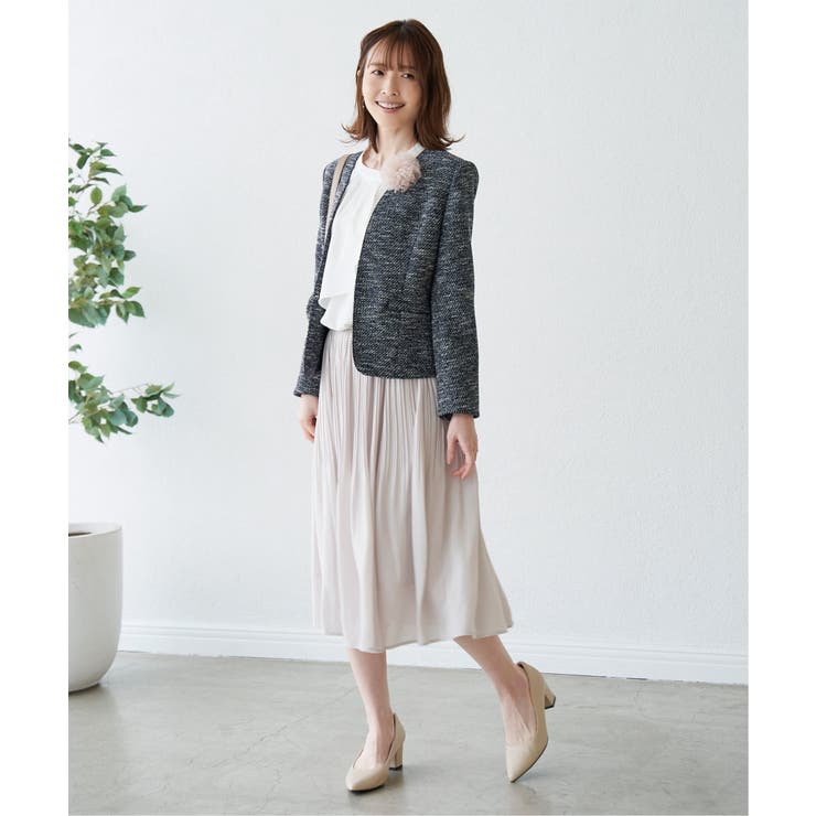 シフォンプリーツスカート | ikka  | 詳細画像5 