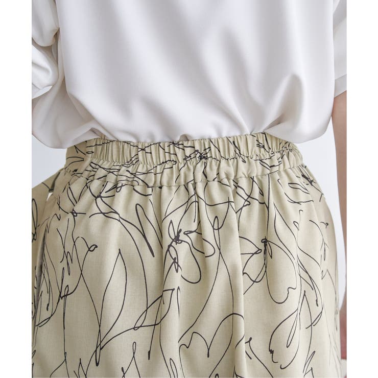 リネンライクラップスカート | ikka  | 詳細画像14