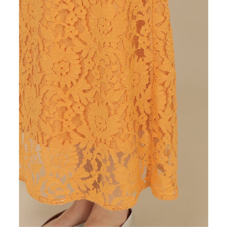 ラッセルレースナロースカート | ikka  | 詳細画像8