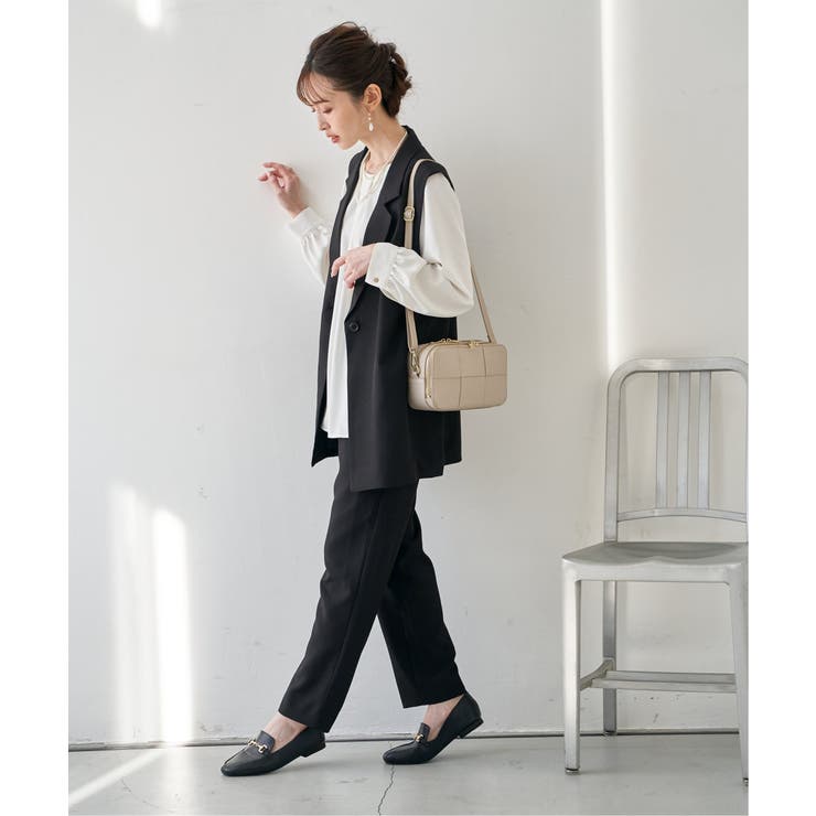 【フォーマル対応】ジレセットアップ3点セット | ikka  | 詳細画像4 