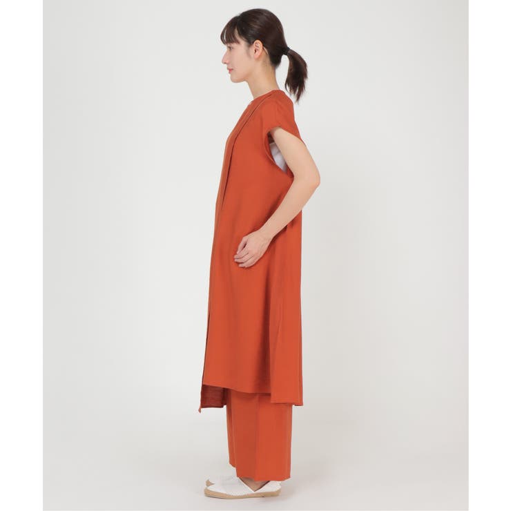 麻調合繊ワンピースセットアップ 品番 Ikaw Ikka イッカ のレディースファッション通販 Shoplist ショップリスト