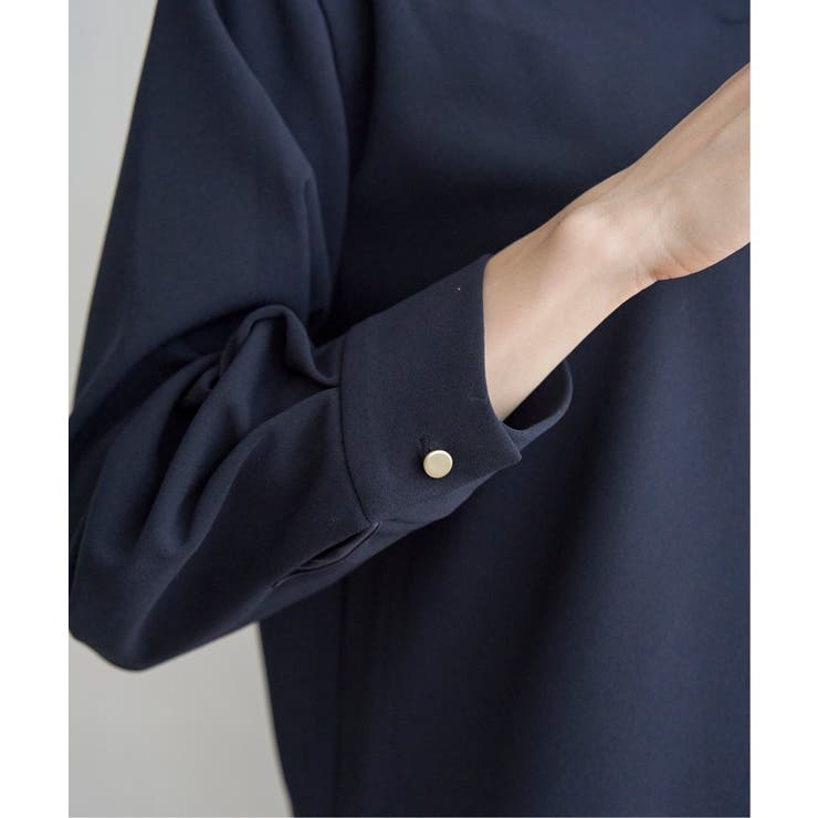 【フォーマル対応／2点セット】GOKU楽 長袖フレアセット | ikka  | 詳細画像18 