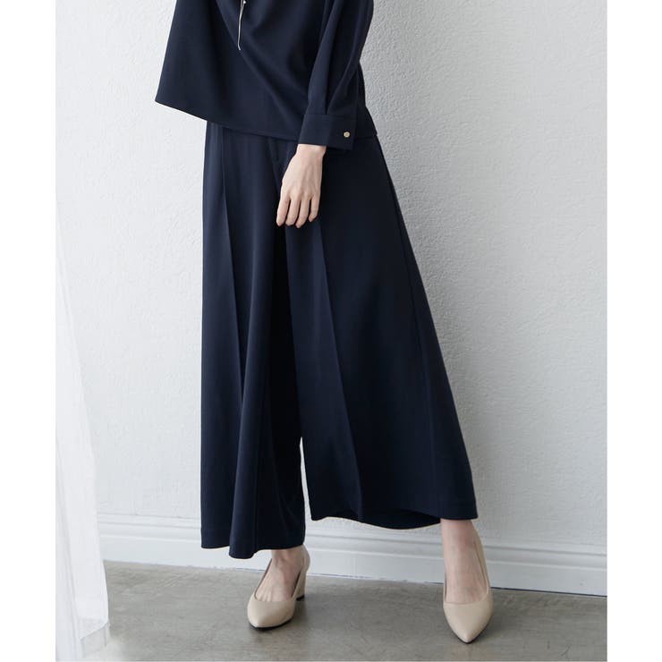 【フォーマル対応／2点セット】GOKU楽 長袖フレアセット | ikka  | 詳細画像7 