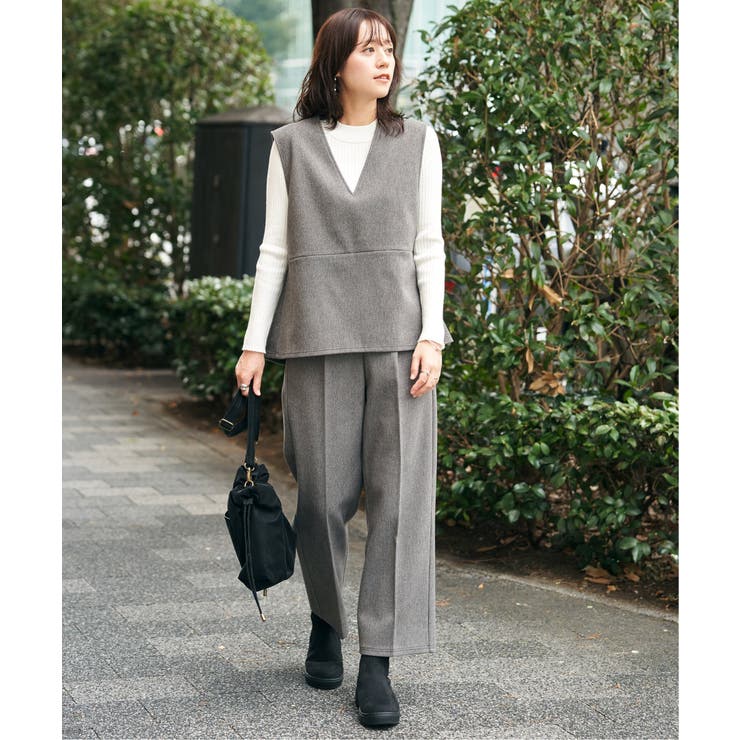 【2点セット】GOKU楽ペプラムジレセット | ikka  | 詳細画像3 