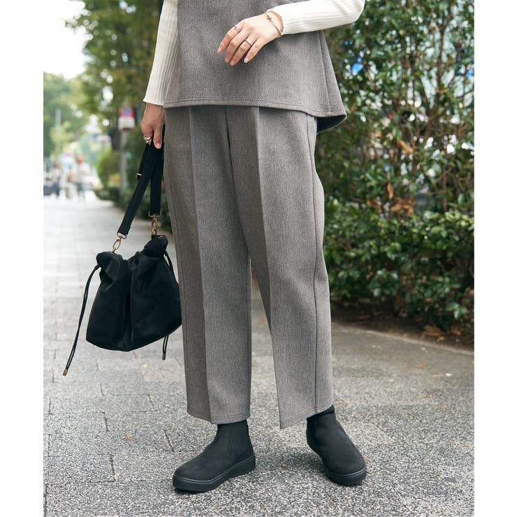 【2点セット】GOKU楽ペプラムジレセット | ikka  | 詳細画像6 