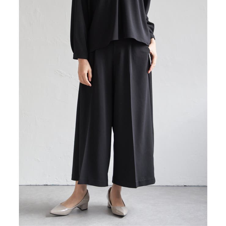 【フォーマル対応／2点セット】GOKU楽 長袖フレアセット | ikka  | 詳細画像10 