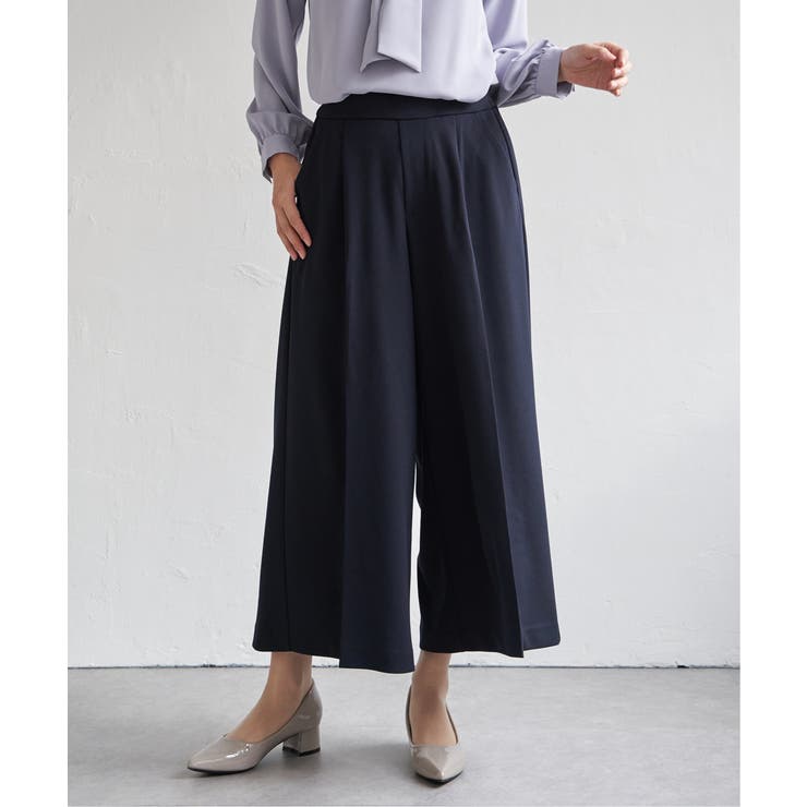 【フォーマル対応／2点セット】GOKU楽 長袖フレアセット | ikka  | 詳細画像22 