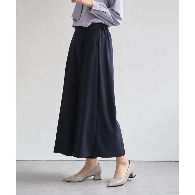 【フォーマル対応／2点セット】GOKU楽 長袖フレアセット | ikka  | 詳細画像23 