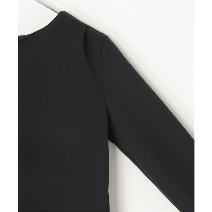 【フォーマル対応／2点セット】GOKU楽 長袖フレアセット | ikka  | 詳細画像27 