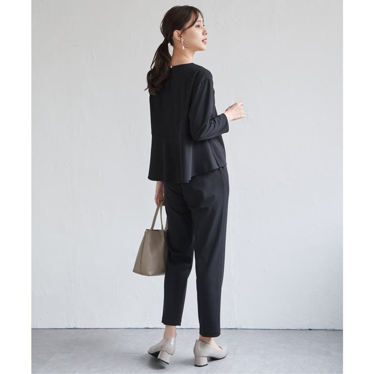 【フォーマル対応／2点セット】GOKU楽 長袖セットアップ | ikka  | 詳細画像9 