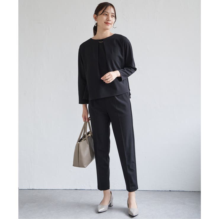 【フォーマル対応／2点セット】GOKU楽 長袖セットアップ | ikka  | 詳細画像10 