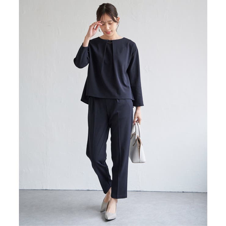 【フォーマル対応／2点セット】GOKU楽 長袖セットアップ | ikka  | 詳細画像2 