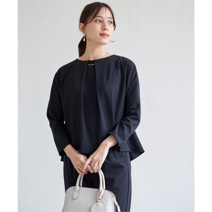 【フォーマル対応／2点セット】GOKU楽 長袖セットアップ | ikka  | 詳細画像6 